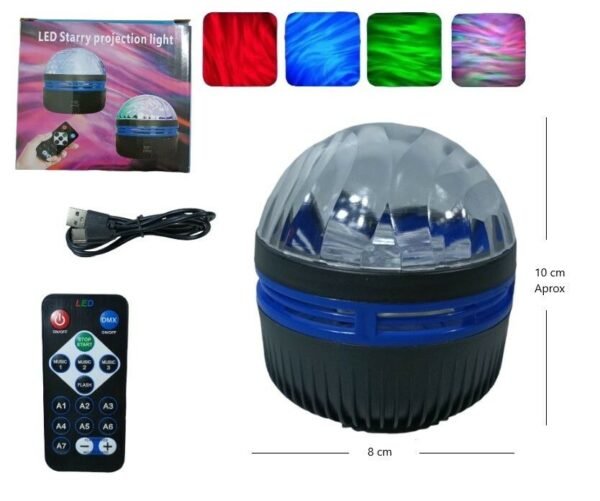 MINI PROYECTOR NEBULOSA CON CONTROL