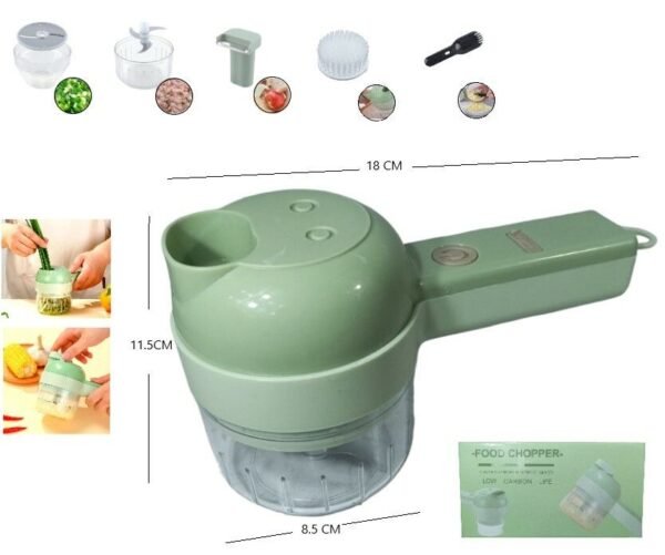 CORTADOR DE FRUTAS Y VERDURAS RECARGABLE 5W PV-01
