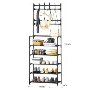 PERCHERO ORGANIZADOR 5 NIVELES 150x80x25