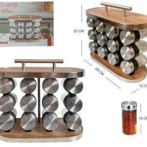 SET DE ESPECIERO 12PCS